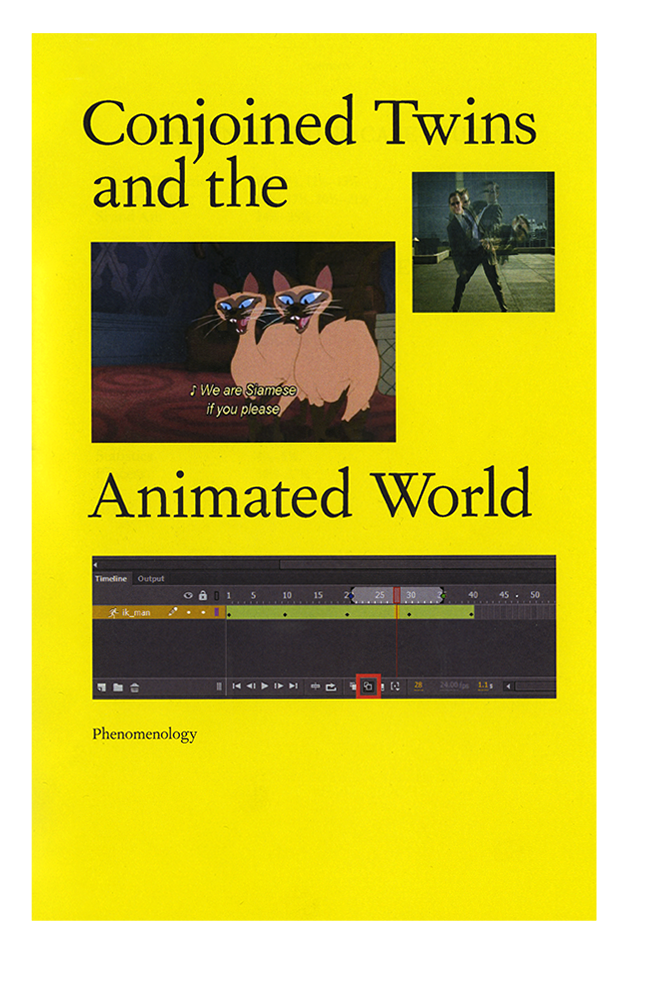 Conjoined Twins and Animation