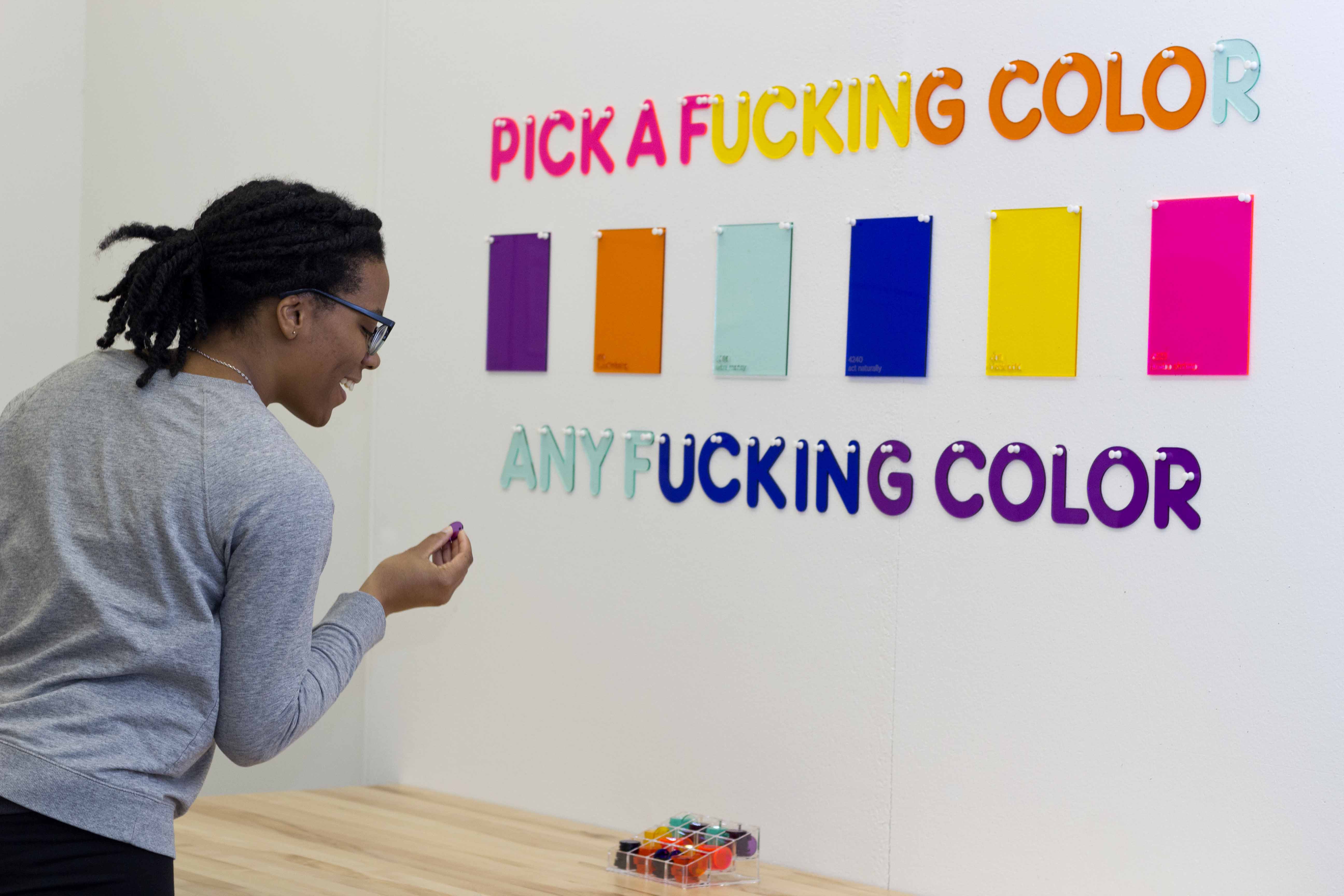 Pick a Fucking Color