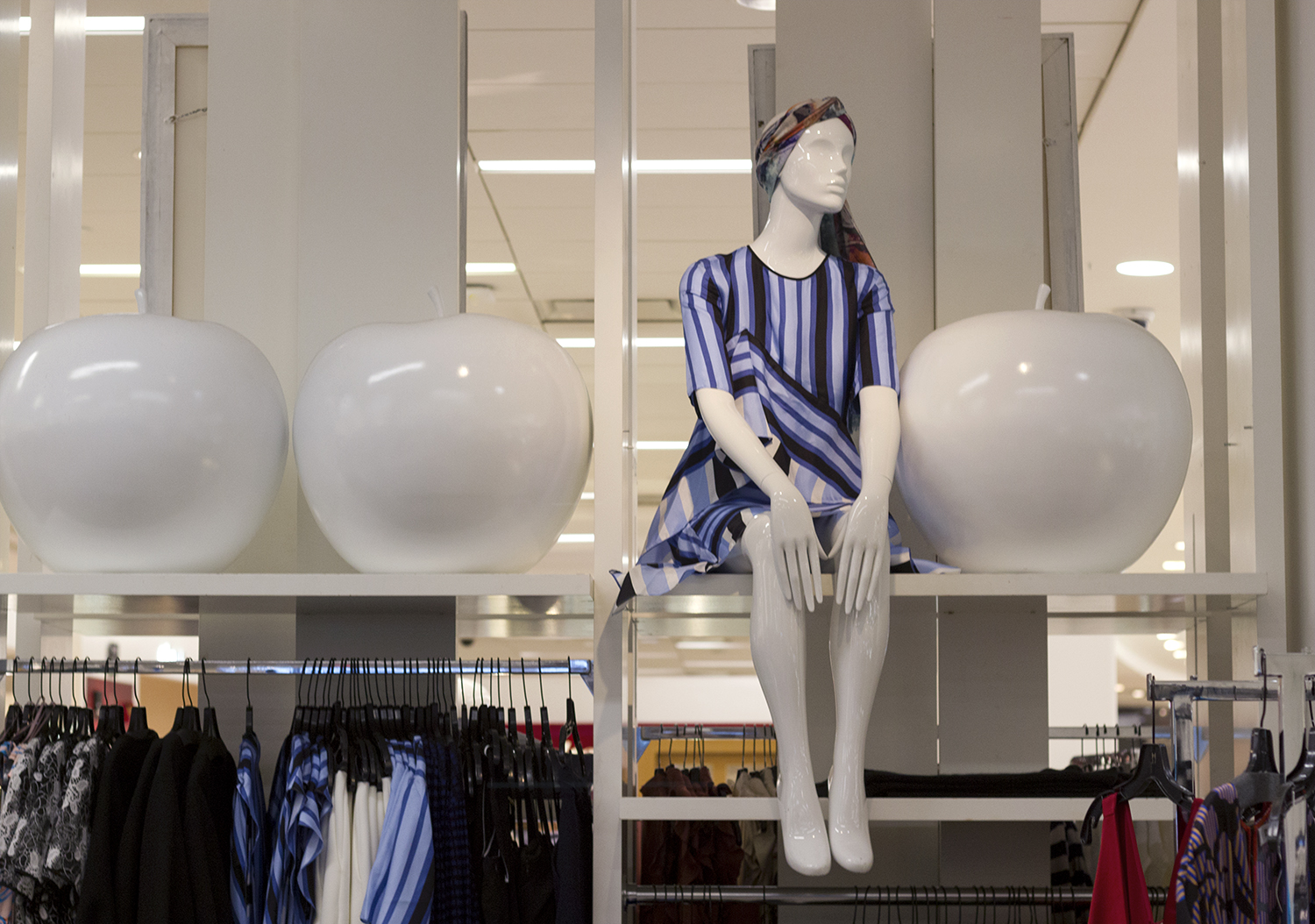 Mannequin Self Portrait: Saks Fifth
