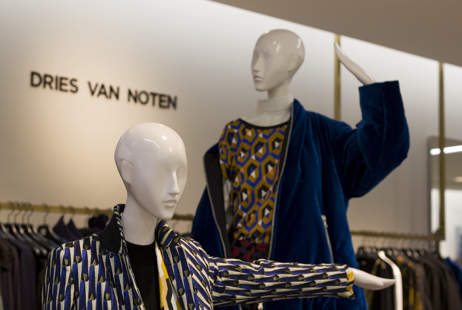 Mannequin Self Portrait: Saks Fifth