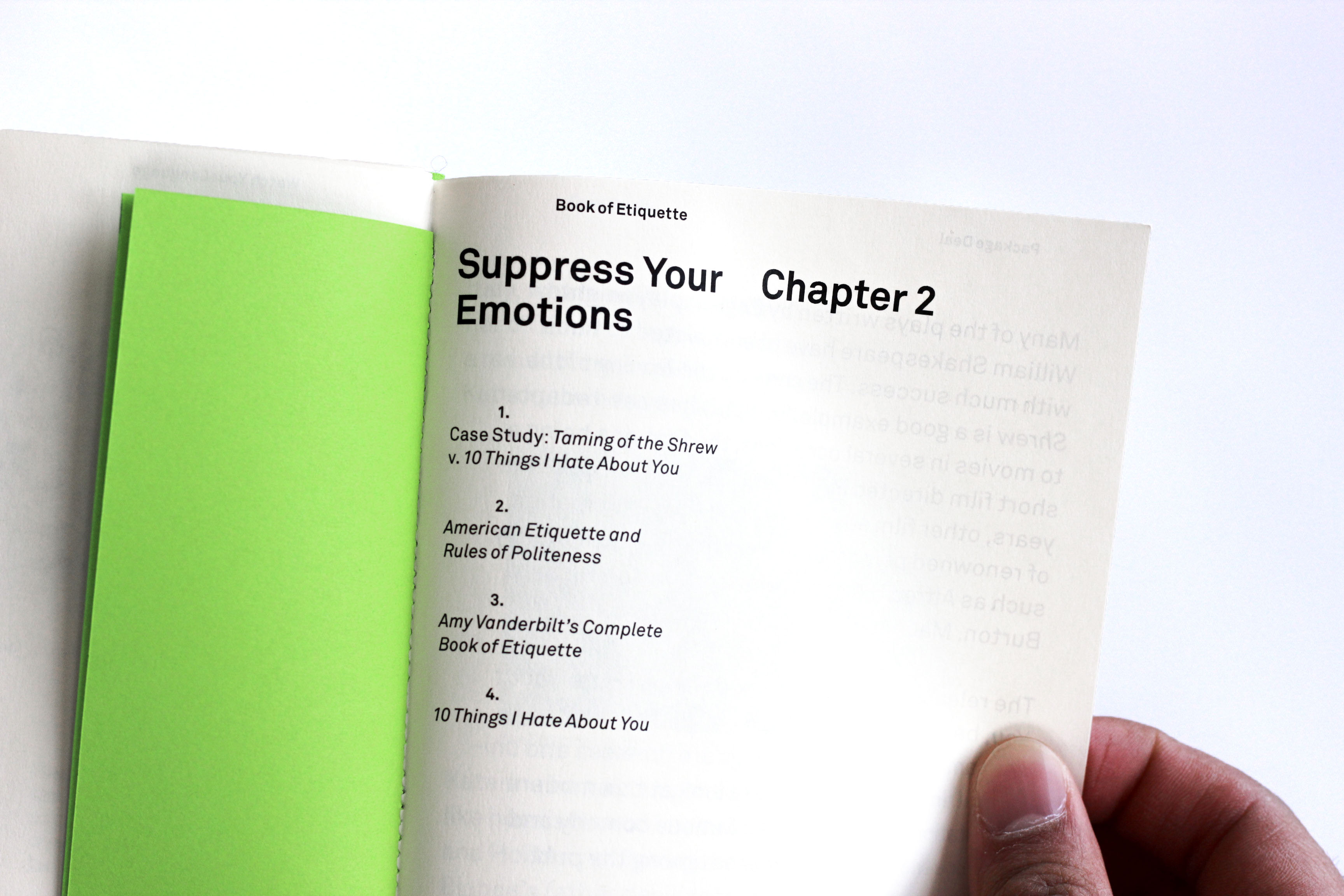 Influences: Package Deal