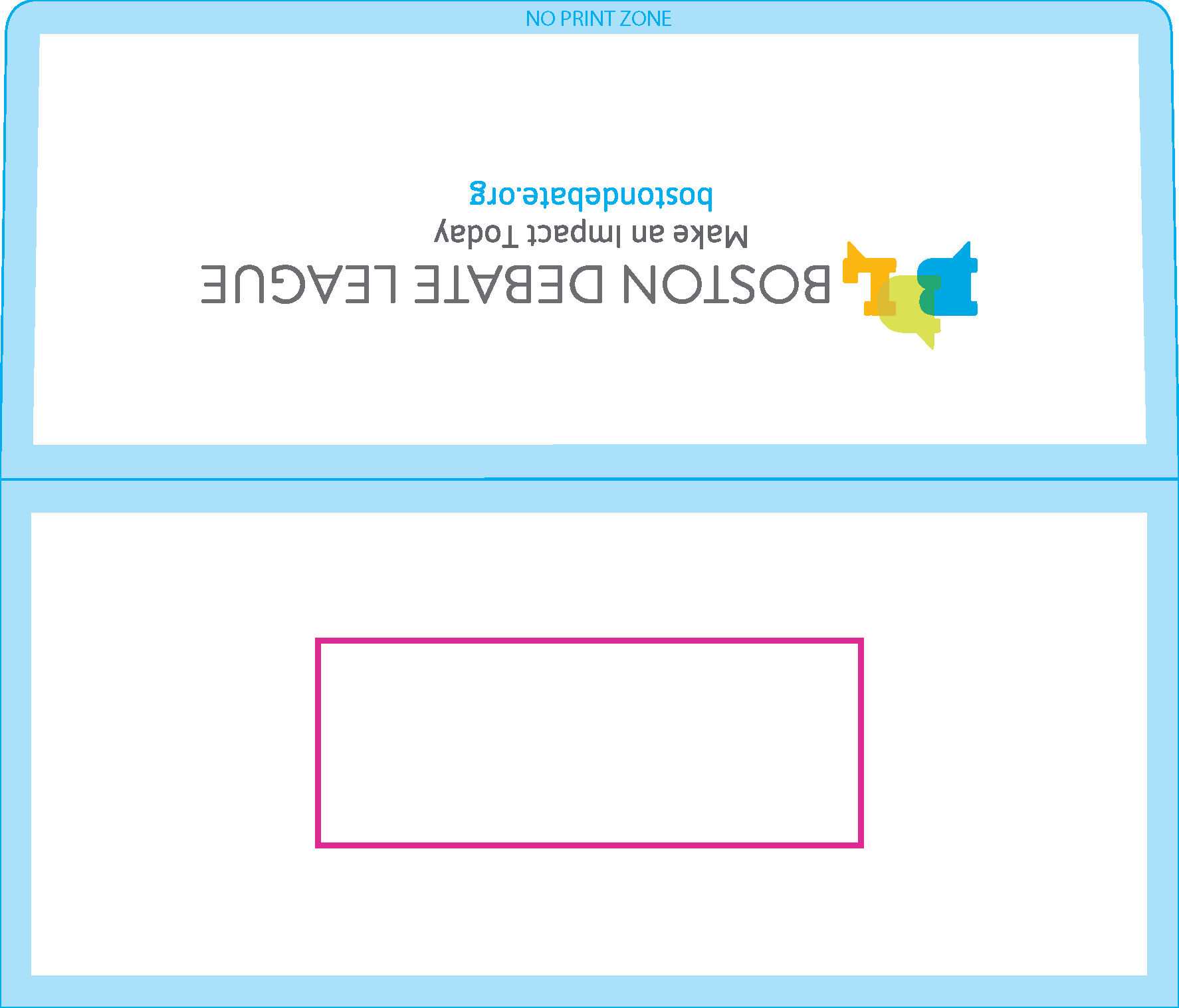 Boston Debate League Envelope