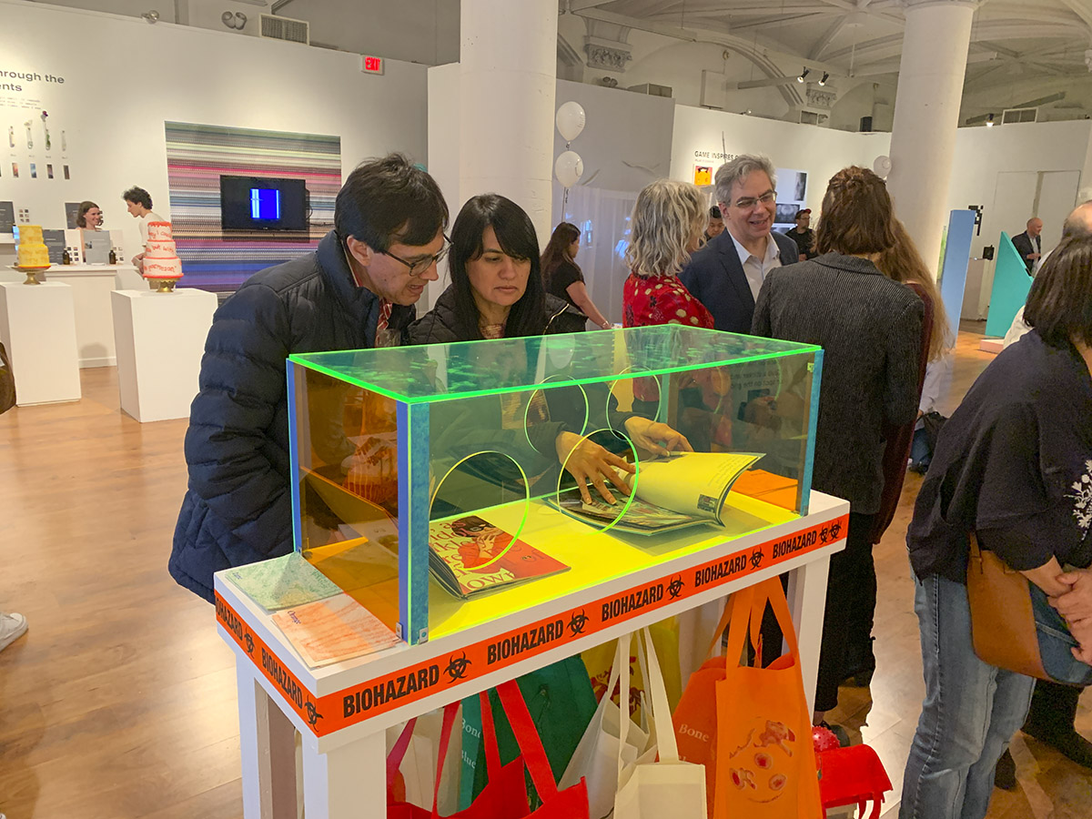 Bone Folders + Blue Gloves Design Exhibition