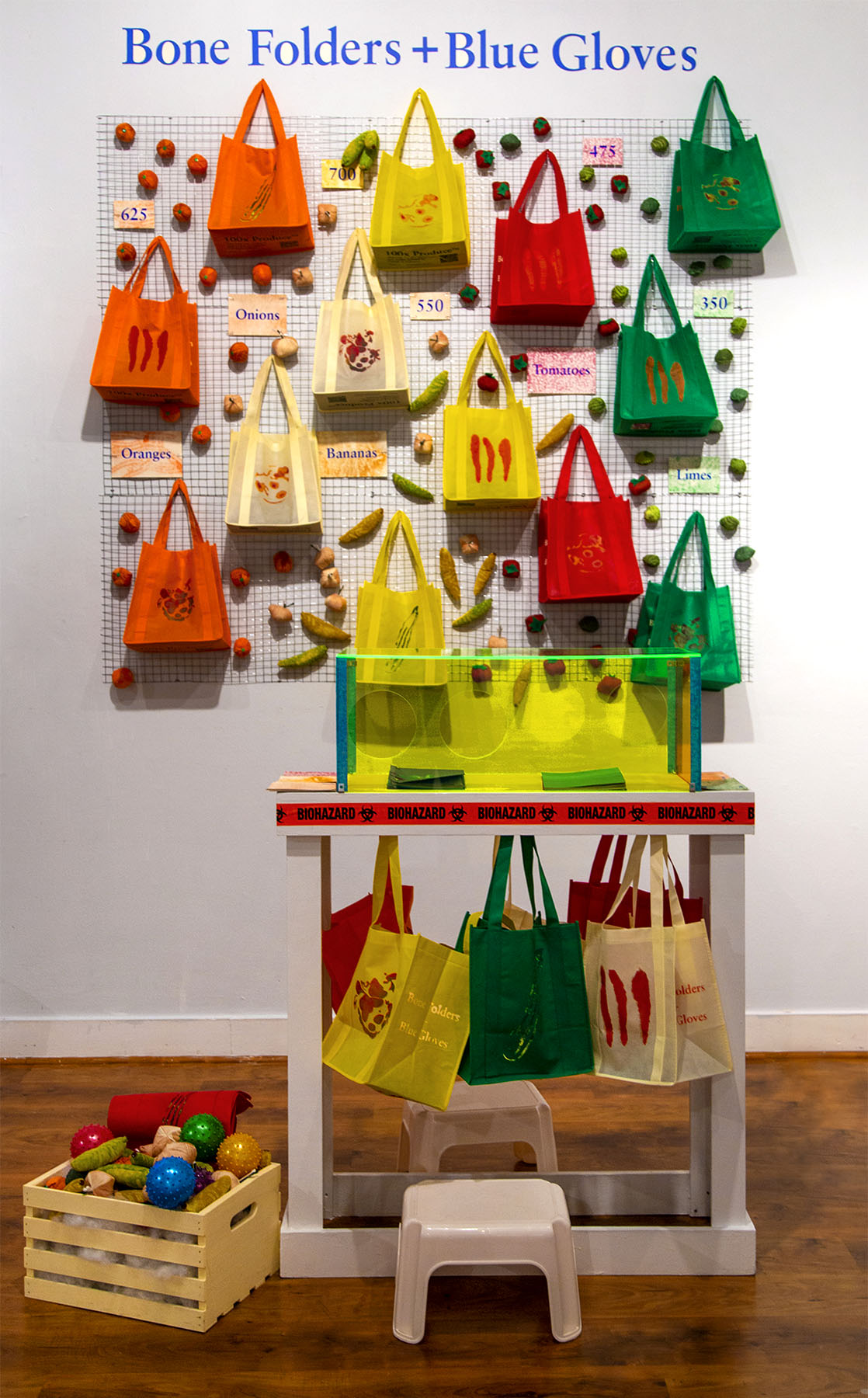 Bone Folders + Blue Gloves Design Exhibition